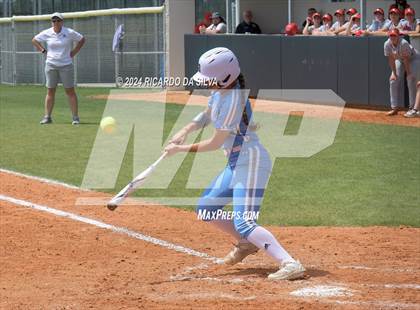Thumbnail 3 in Katy vs Brazoswood (UIL 6A Softball Region 3 Semifinal) photogallery.