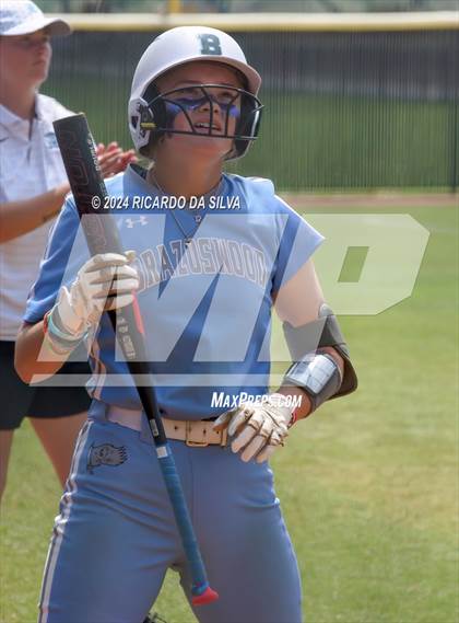 Thumbnail 2 in Katy vs Brazoswood (UIL 6A Softball Region 3 Semifinal) photogallery.