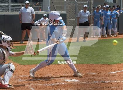 Thumbnail 1 in Katy vs Brazoswood (UIL 6A Softball Region 3 Semifinal) photogallery.