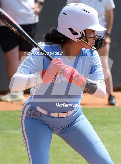 Thumbnail 2 in Katy vs Brazoswood (UIL 6A Softball Region 3 Semifinal) photogallery.