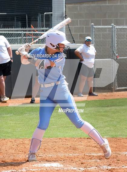 Thumbnail 3 in Katy vs Brazoswood (UIL 6A Softball Region 3 Semifinal) photogallery.