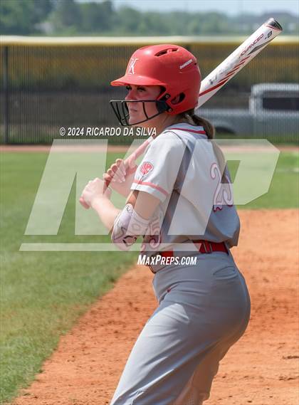 Thumbnail 3 in Katy vs Brazoswood (UIL 6A Softball Region 3 Semifinal) photogallery.