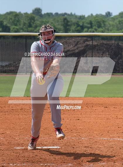 Thumbnail 2 in Katy vs Brazoswood (UIL 6A Softball Region 3 Semifinal) photogallery.