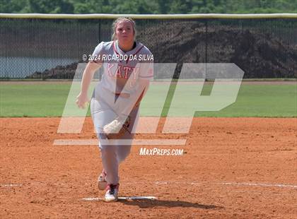 Thumbnail 1 in Katy vs Brazoswood (UIL 6A Softball Region 3 Semifinal) photogallery.