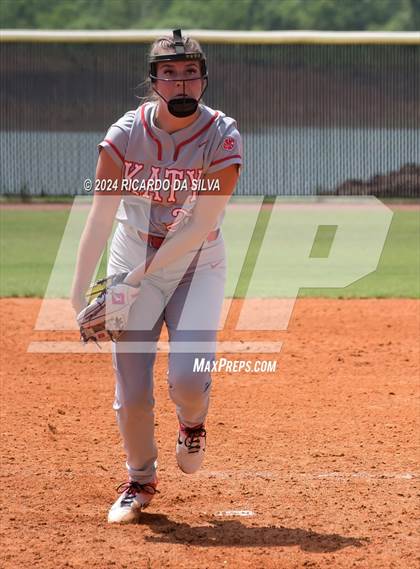 Thumbnail 2 in Katy vs Brazoswood (UIL 6A Softball Region 3 Semifinal) photogallery.