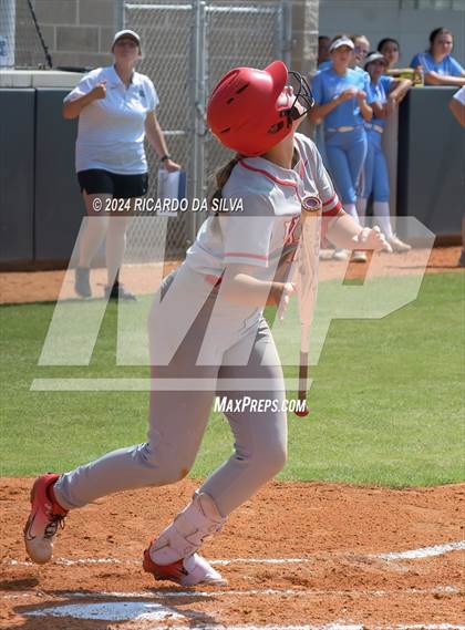 Thumbnail 3 in Katy vs Brazoswood (UIL 6A Softball Region 3 Semifinal) photogallery.