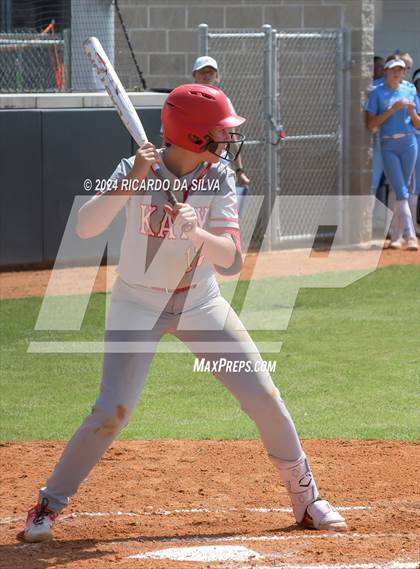 Thumbnail 1 in Katy vs Brazoswood (UIL 6A Softball Region 3 Semifinal) photogallery.