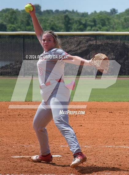 Thumbnail 3 in Katy vs Brazoswood (UIL 6A Softball Region 3 Semifinal) photogallery.