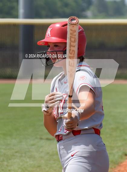 Thumbnail 2 in Katy vs Brazoswood (UIL 6A Softball Region 3 Semifinal) photogallery.