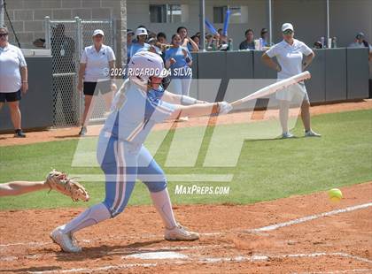 Thumbnail 1 in Katy vs Brazoswood (UIL 6A Softball Region 3 Semifinal) photogallery.