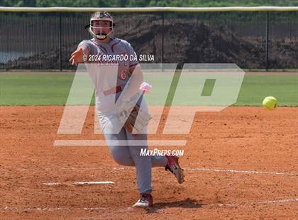 Thumbnail 2 in Katy vs Brazoswood (UIL 6A Softball Region 3 Semifinal) photogallery.