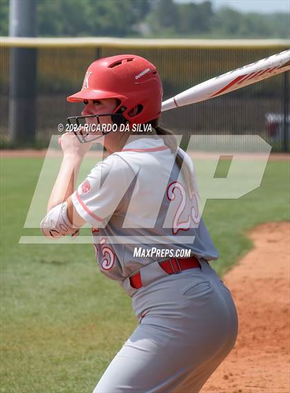 Thumbnail 3 in Katy vs Brazoswood (UIL 6A Softball Region 3 Semifinal) photogallery.