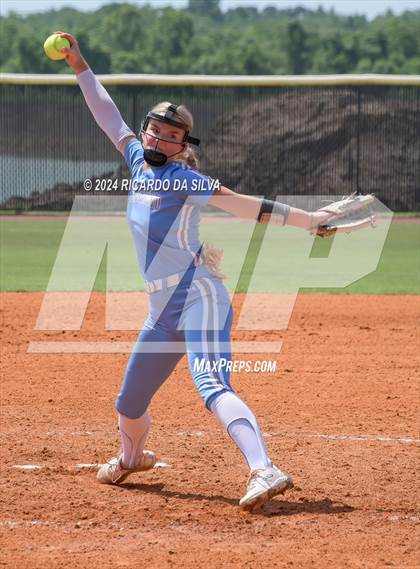 Thumbnail 1 in Katy vs Brazoswood (UIL 6A Softball Region 3 Semifinal) photogallery.
