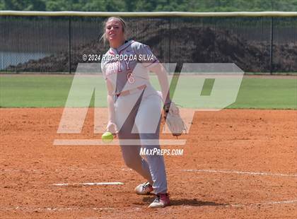 Thumbnail 1 in Katy vs Brazoswood (UIL 6A Softball Region 3 Semifinal) photogallery.