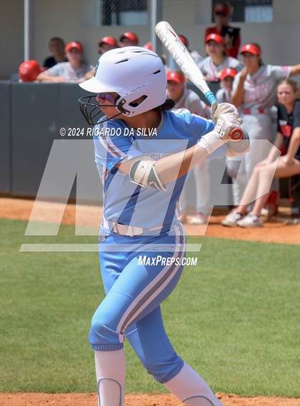 Thumbnail 1 in Katy vs Brazoswood (UIL 6A Softball Region 3 Semifinal) photogallery.