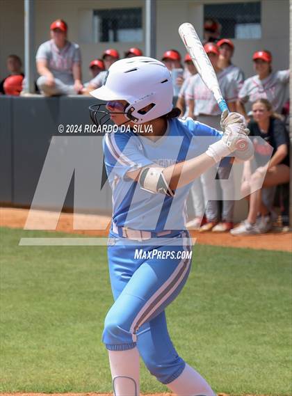 Thumbnail 1 in Katy vs Brazoswood (UIL 6A Softball Region 3 Semifinal) photogallery.