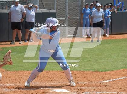 Thumbnail 1 in Katy vs Brazoswood (UIL 6A Softball Region 3 Semifinal) photogallery.