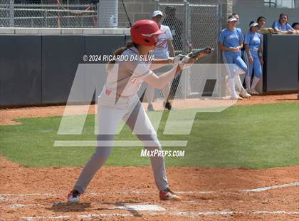Thumbnail 1 in Katy vs Brazoswood (UIL 6A Softball Region 3 Semifinal) photogallery.