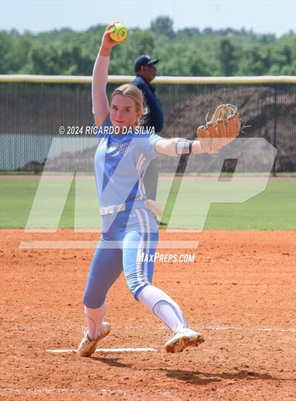 Thumbnail 1 in Katy vs Brazoswood (UIL 6A Softball Region 3 Semifinal) photogallery.