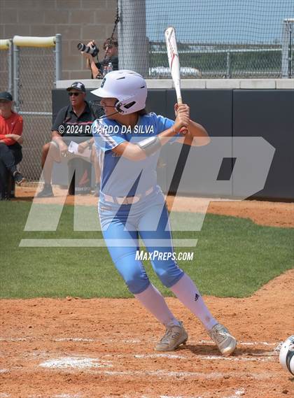 Thumbnail 3 in Katy vs Brazoswood (UIL 6A Softball Region 3 Semifinal) photogallery.