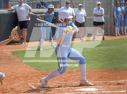 Thumbnail 2 in Katy vs Brazoswood (UIL 6A Softball Region 3 Semifinal) photogallery.