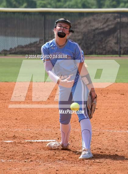 Thumbnail 2 in Katy vs Brazoswood (UIL 6A Softball Region 3 Semifinal) photogallery.