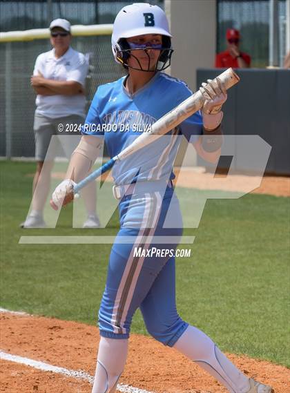 Thumbnail 1 in Katy vs Brazoswood (UIL 6A Softball Region 3 Semifinal) photogallery.