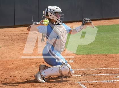 Thumbnail 2 in Katy vs Brazoswood (UIL 6A Softball Region 3 Semifinal) photogallery.