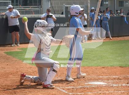 Thumbnail 1 in Katy vs Brazoswood (UIL 6A Softball Region 3 Semifinal) photogallery.