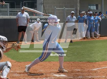 Thumbnail 2 in Katy vs Brazoswood (UIL 6A Softball Region 3 Semifinal) photogallery.