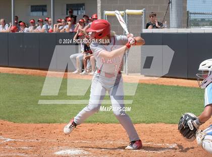 Thumbnail 2 in Katy vs Brazoswood (UIL 6A Softball Region 3 Semifinal) photogallery.