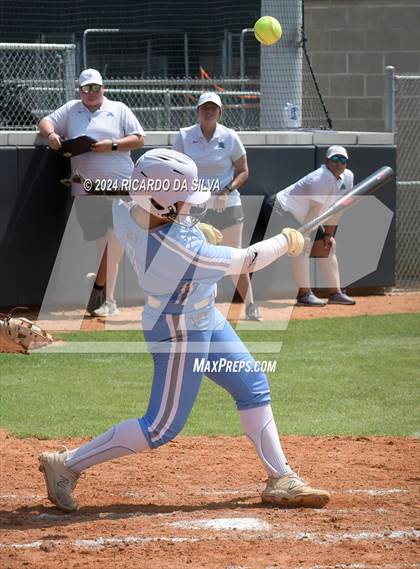 Thumbnail 2 in Katy vs Brazoswood (UIL 6A Softball Region 3 Semifinal) photogallery.