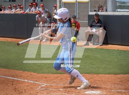 Thumbnail 2 in Katy vs Brazoswood (UIL 6A Softball Region 3 Semifinal) photogallery.