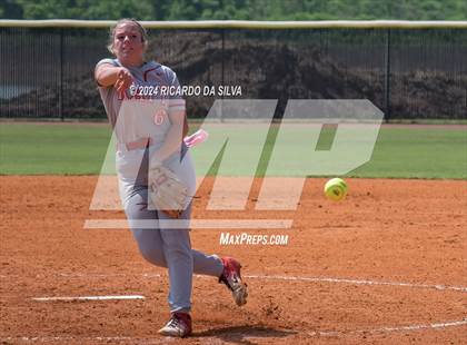 Thumbnail 2 in Katy vs Brazoswood (UIL 6A Softball Region 3 Semifinal) photogallery.