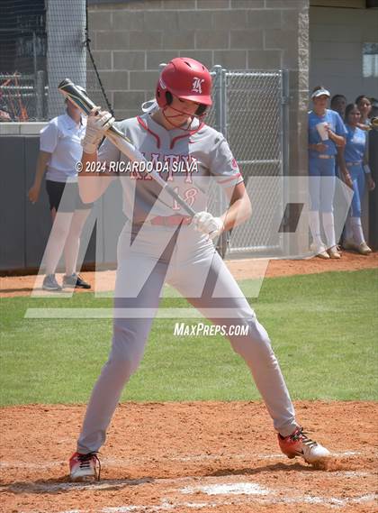 Thumbnail 1 in Katy vs Brazoswood (UIL 6A Softball Region 3 Semifinal) photogallery.