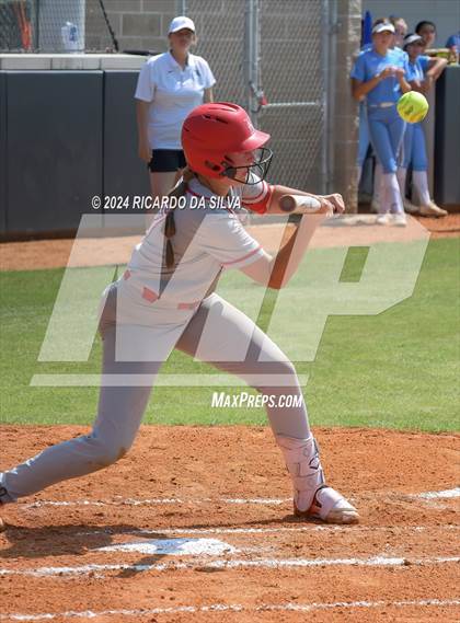 Thumbnail 3 in Katy vs Brazoswood (UIL 6A Softball Region 3 Semifinal) photogallery.