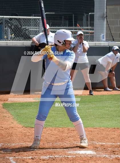 Thumbnail 2 in Katy vs Brazoswood (UIL 6A Softball Region 3 Semifinal) photogallery.