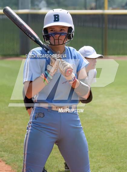 Thumbnail 3 in Katy vs Brazoswood (UIL 6A Softball Region 3 Semifinal) photogallery.