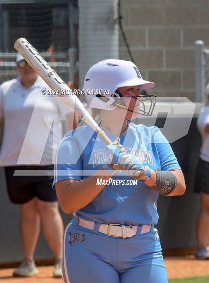Thumbnail 1 in Katy vs Brazoswood (UIL 6A Softball Region 3 Semifinal) photogallery.