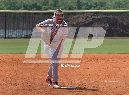 Thumbnail 1 in Katy vs Brazoswood (UIL 6A Softball Region 3 Semifinal) photogallery.