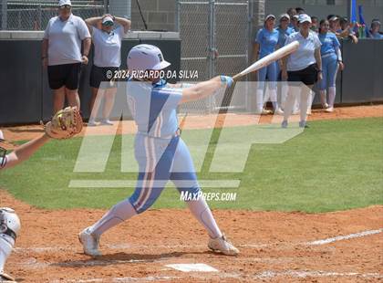 Thumbnail 2 in Katy vs Brazoswood (UIL 6A Softball Region 3 Semifinal) photogallery.