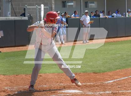 Thumbnail 1 in Katy vs Brazoswood (UIL 6A Softball Region 3 Semifinal) photogallery.