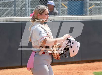 Thumbnail 3 in Katy vs Brazoswood (UIL 6A Softball Region 3 Semifinal) photogallery.