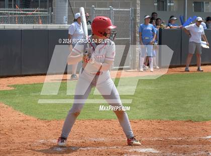 Thumbnail 3 in Katy vs Brazoswood (UIL 6A Softball Region 3 Semifinal) photogallery.