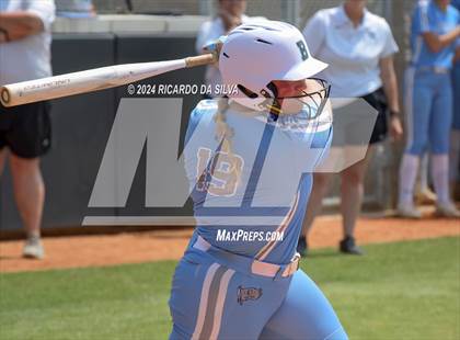 Thumbnail 3 in Katy vs Brazoswood (UIL 6A Softball Region 3 Semifinal) photogallery.