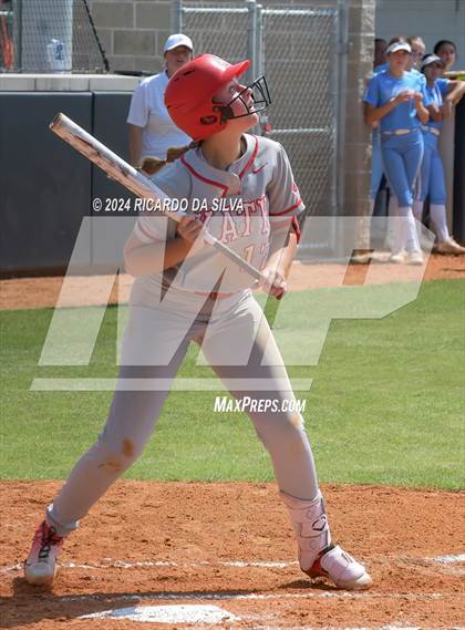 Thumbnail 1 in Katy vs Brazoswood (UIL 6A Softball Region 3 Semifinal) photogallery.