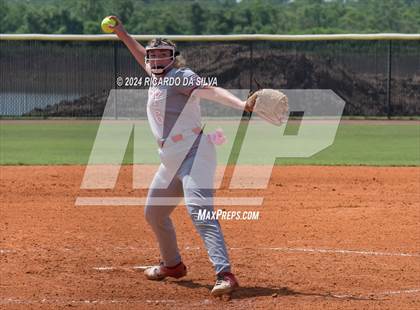 Thumbnail 3 in Katy vs Brazoswood (UIL 6A Softball Region 3 Semifinal) photogallery.