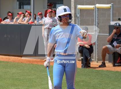 Thumbnail 3 in Katy vs Brazoswood (UIL 6A Softball Region 3 Semifinal) photogallery.