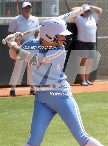 Thumbnail 3 in Katy vs Brazoswood (UIL 6A Softball Region 3 Semifinal) photogallery.