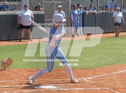 Thumbnail 1 in Katy vs Brazoswood (UIL 6A Softball Region 3 Semifinal) photogallery.
